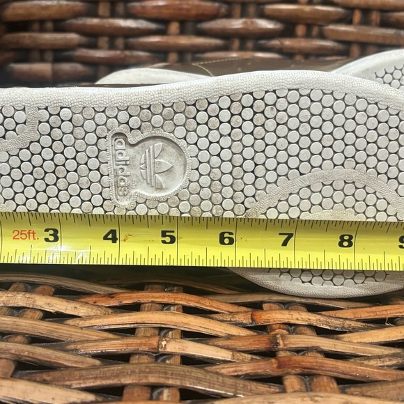 Adidas Originals Stan Smith Metallic Gold Sneakers Mens Size 6.5 men /women’s 8 - Picture 9 of 10